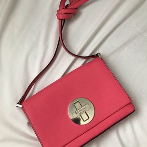 kate spade pink cross body bag